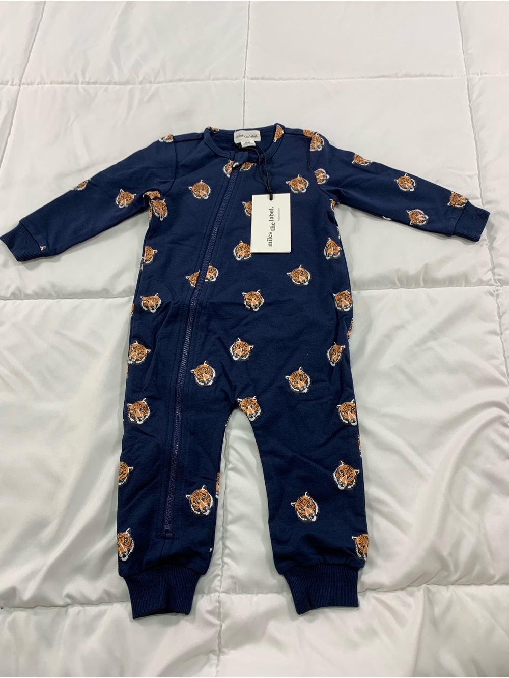 New miles the label onesie size 12M